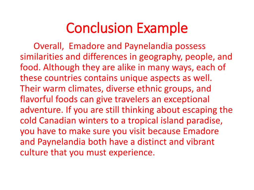 conclusion example conclusion example 1
