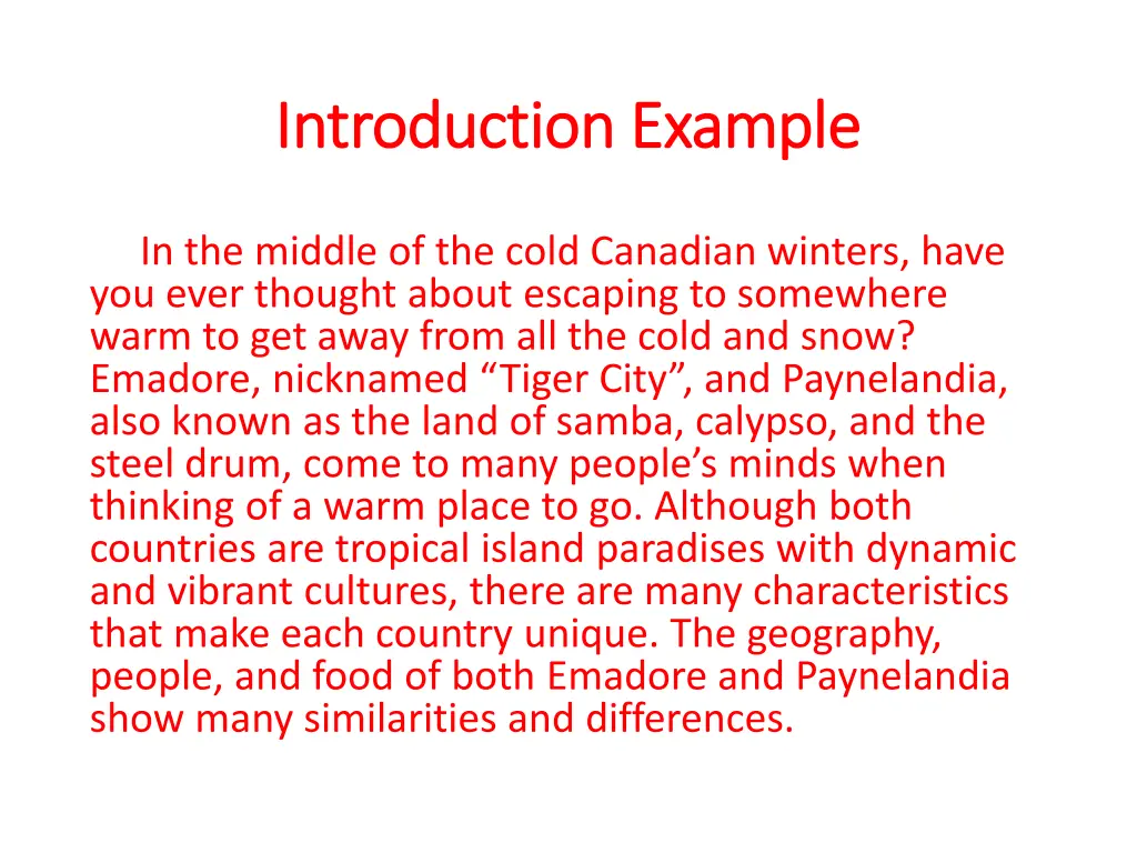 introduction example introduction example 1