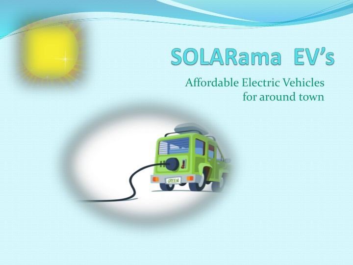 affordable electric vehicles for around town