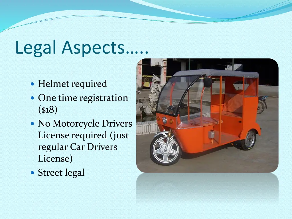legal aspects