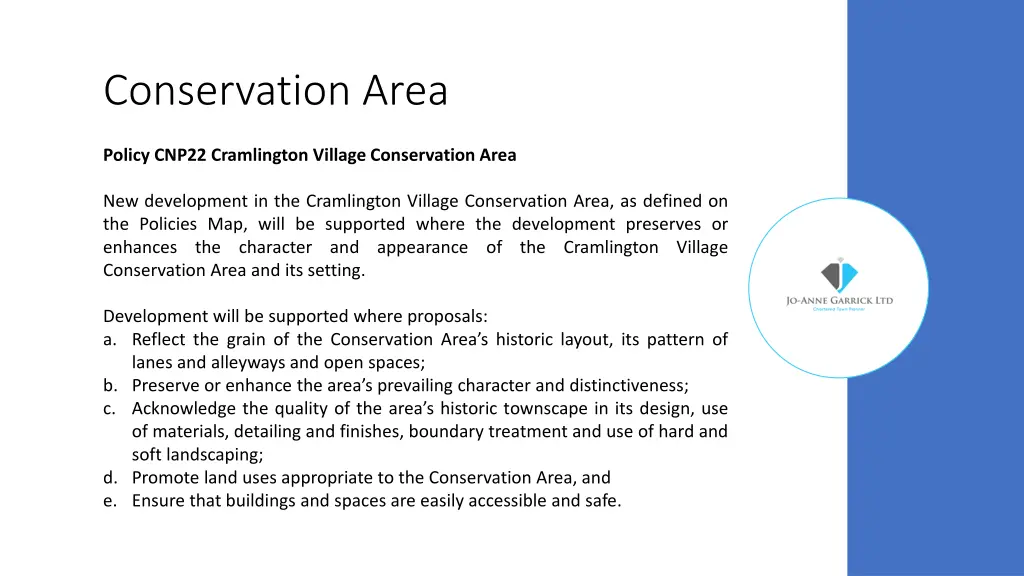 conservation area