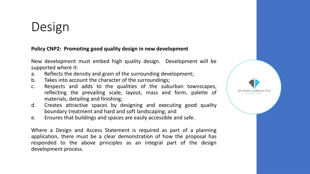 design