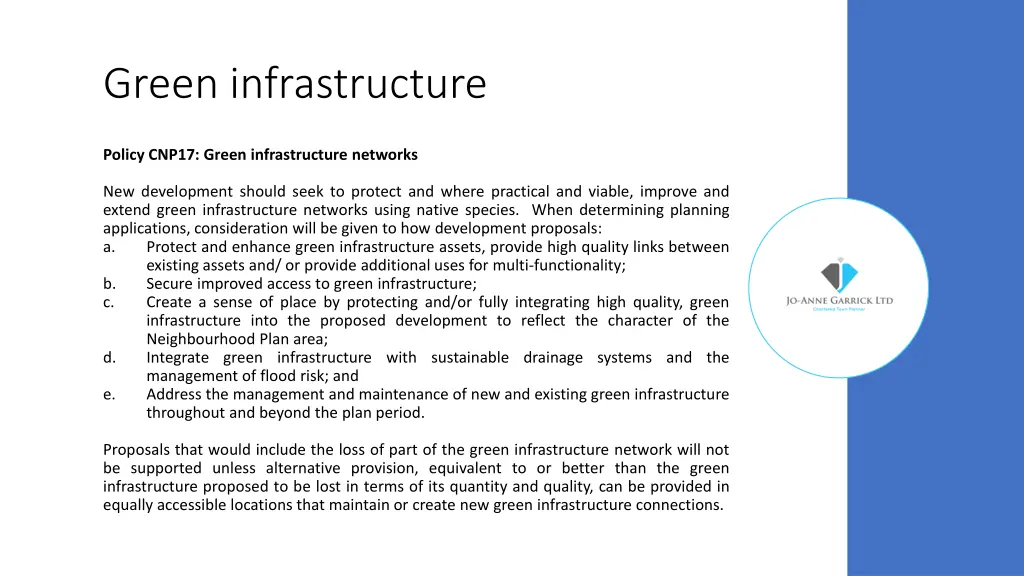 green infrastructure