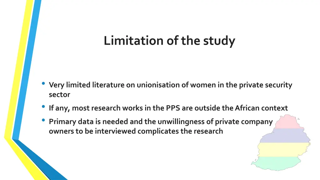 limitation of the study
