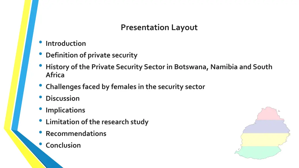 presentation layout