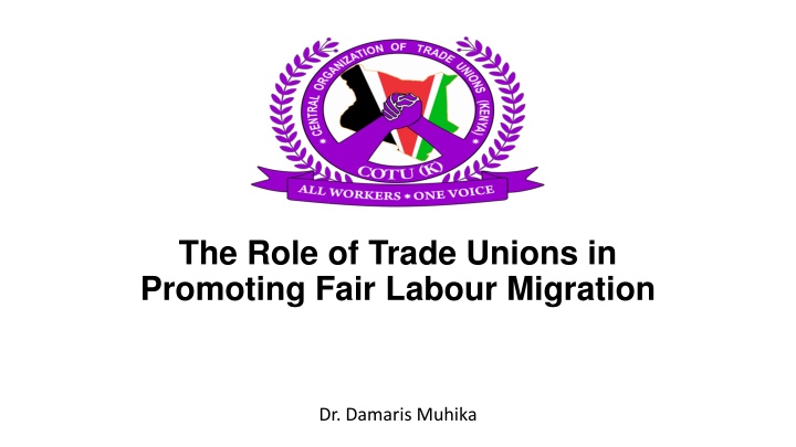 the role of trade unions in promoting fair labour