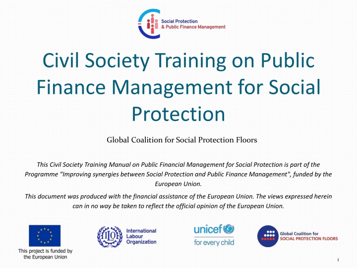 civil society training on public finance