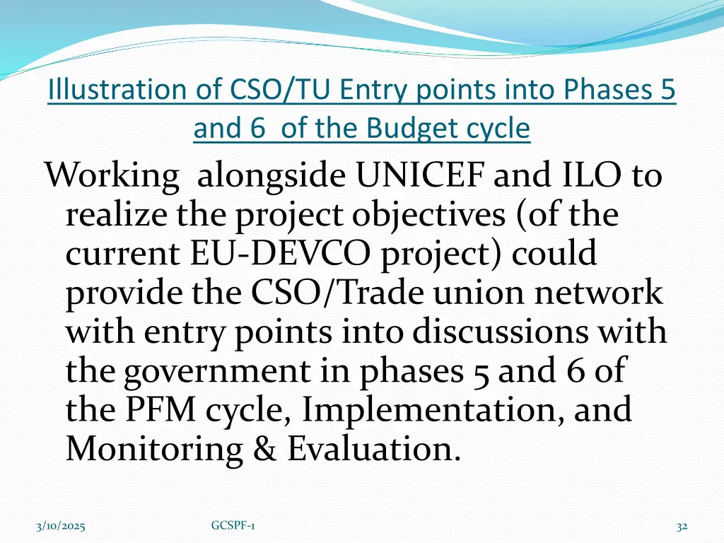 illustration of cso tu entry points into phases