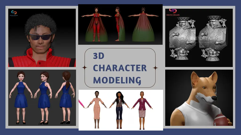 3d character modeling