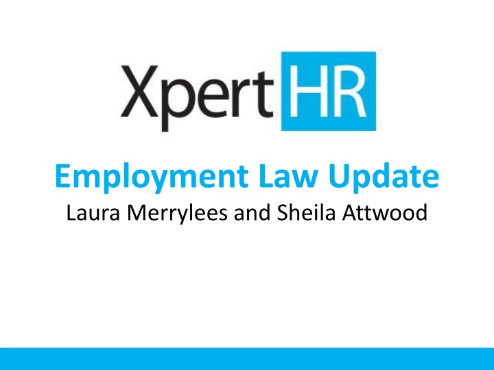 employment law update laura merrylees and sheila