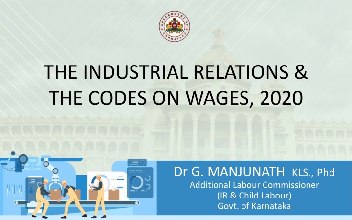 the industrial relations the codes on wages 2020