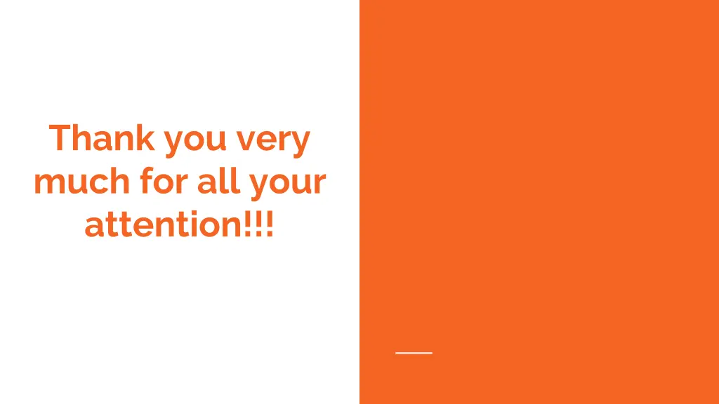 thank you very much for all your attention