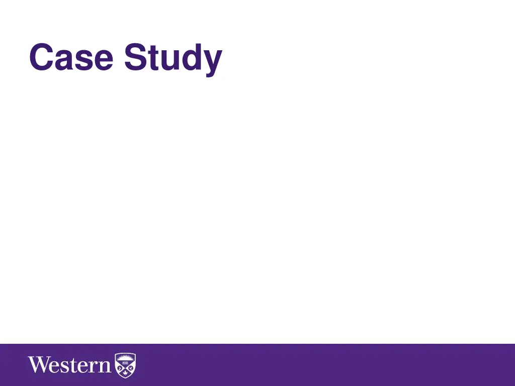 case study 1