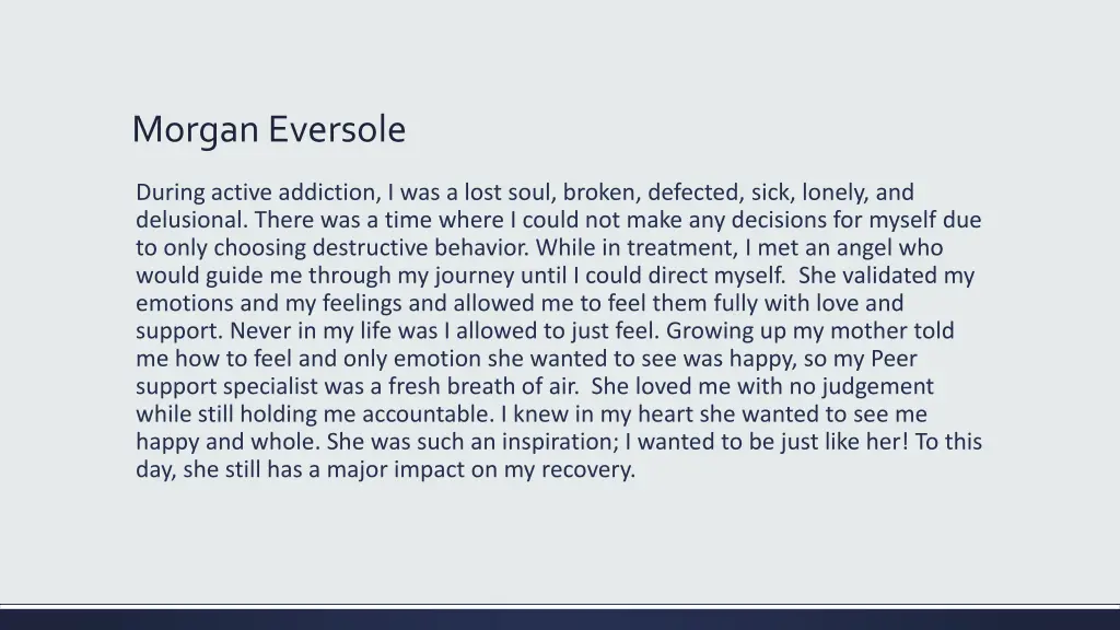 morgan eversole
