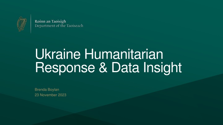 ukraine humanitarian response data insight