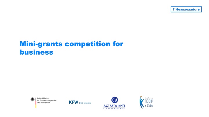 mini grants competition for business