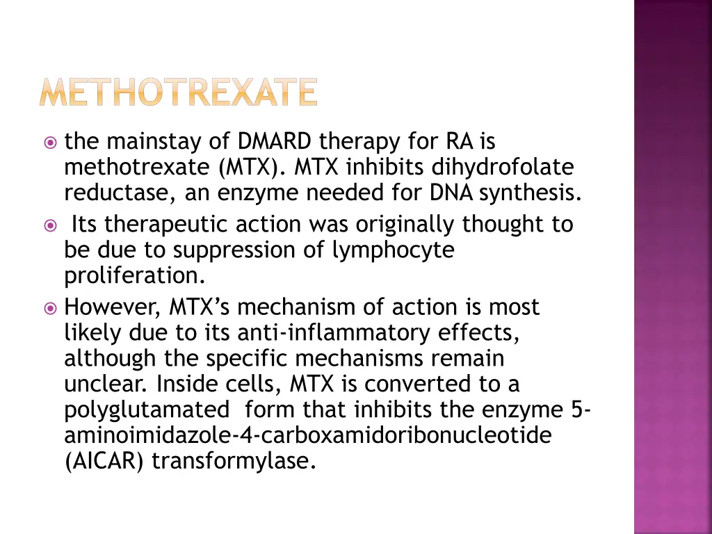 methotrexate