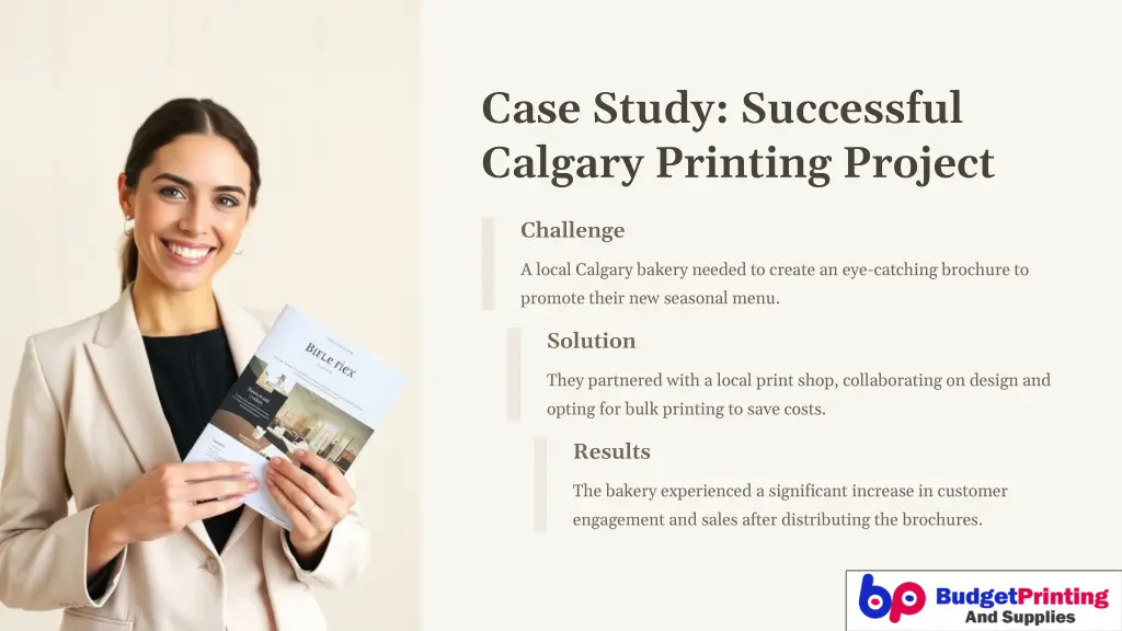 case study successful calgary printing project