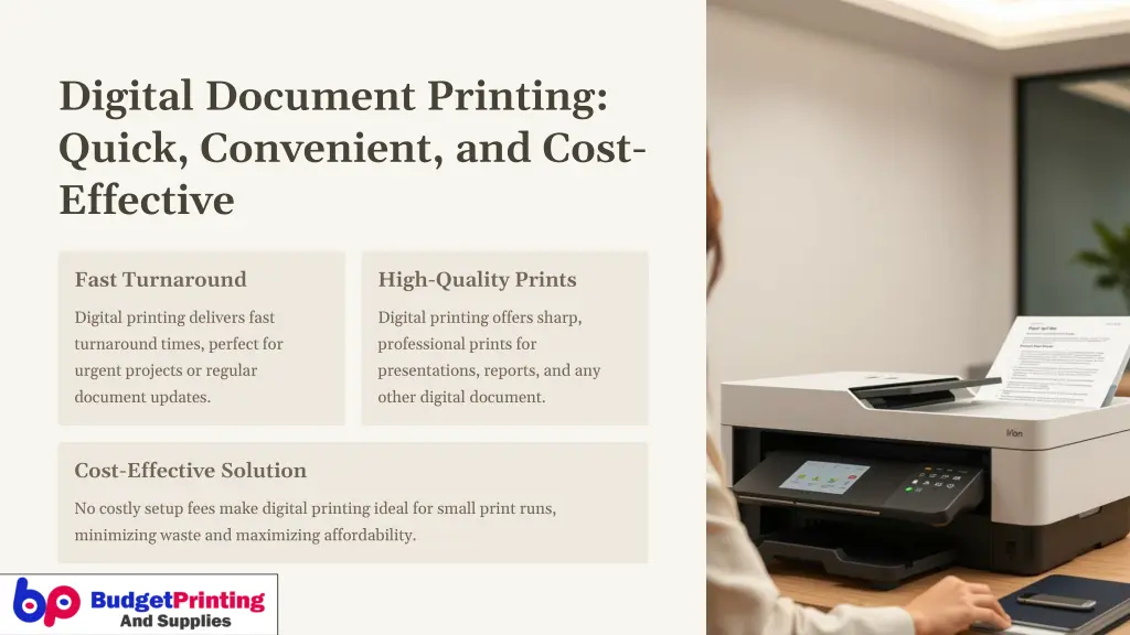 digital document printing quick convenient