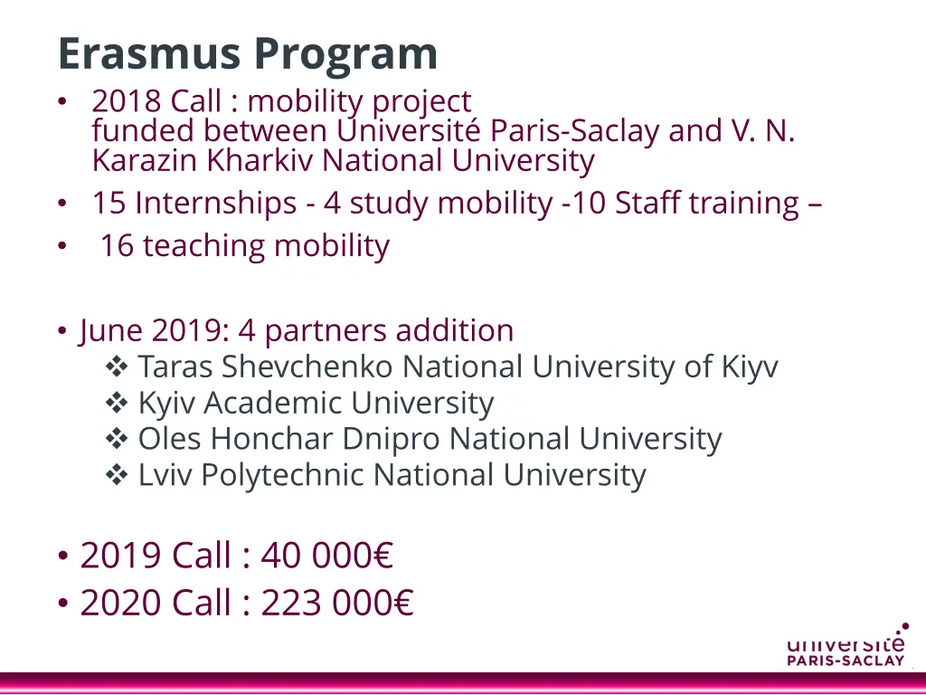 erasmus program 2018 call mobility project funded