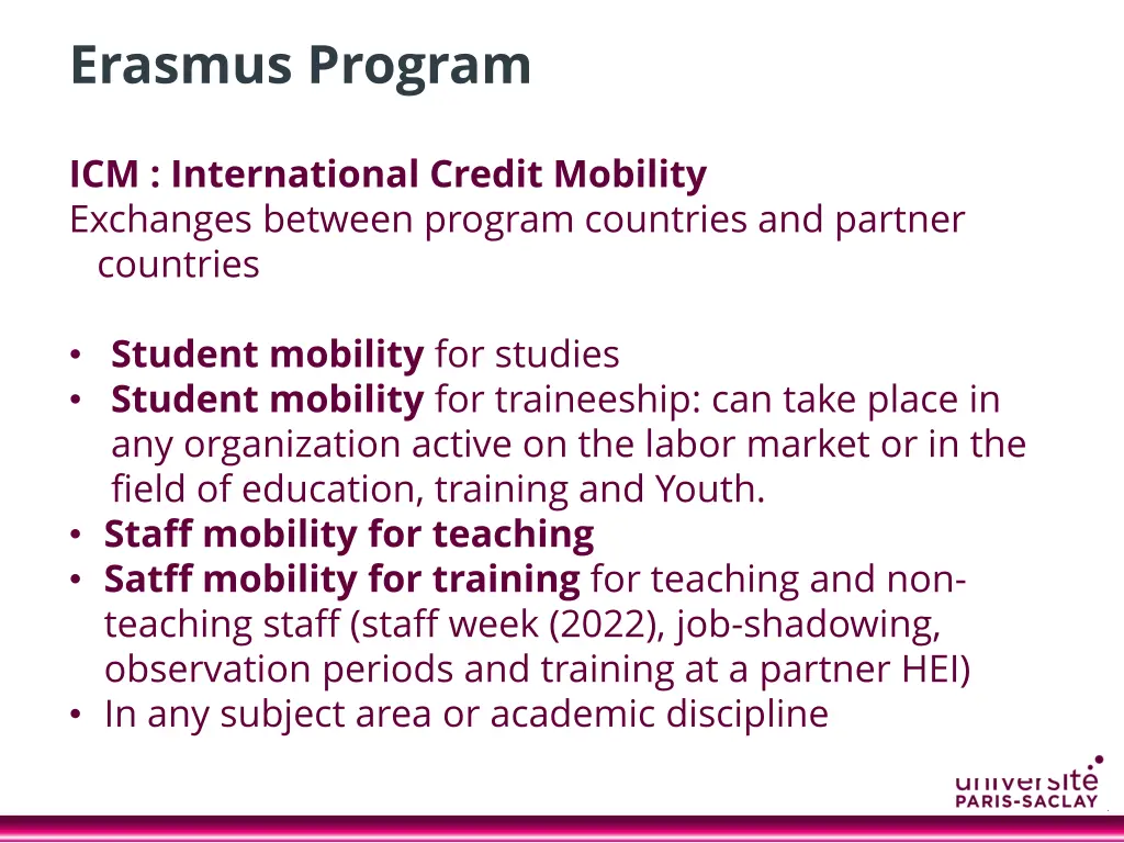 erasmus program