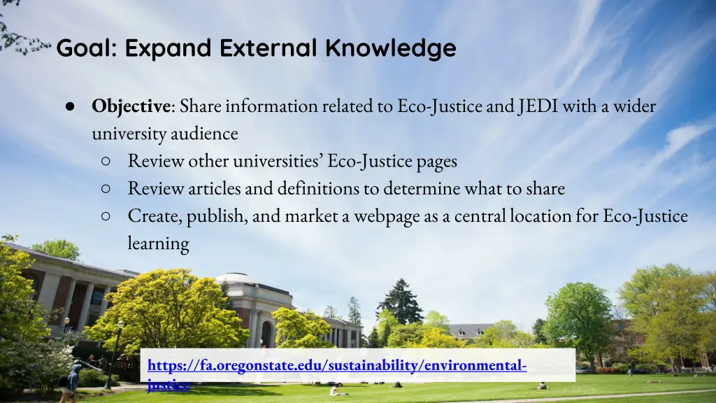 goal expand external knowledge