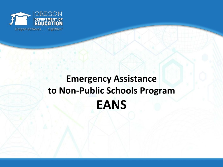 emergency assistance to non public schools