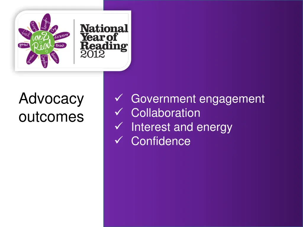 advocacy outcomes