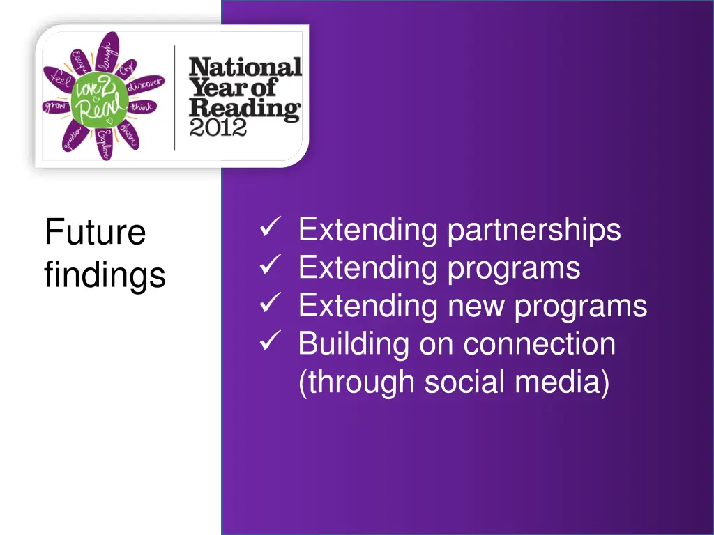 extending partnerships extending programs