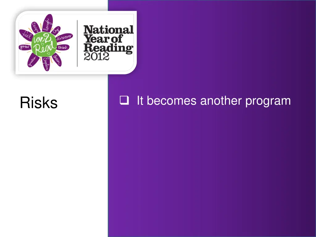 it becomes another program