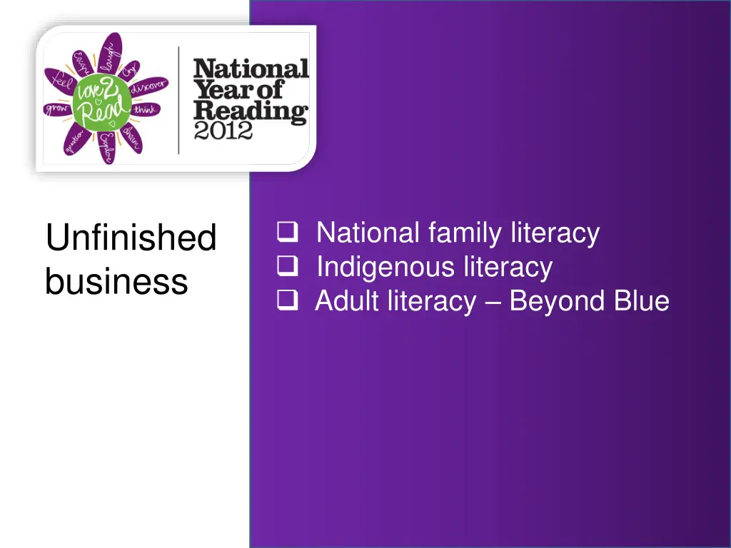 national family literacy indigenous literacy