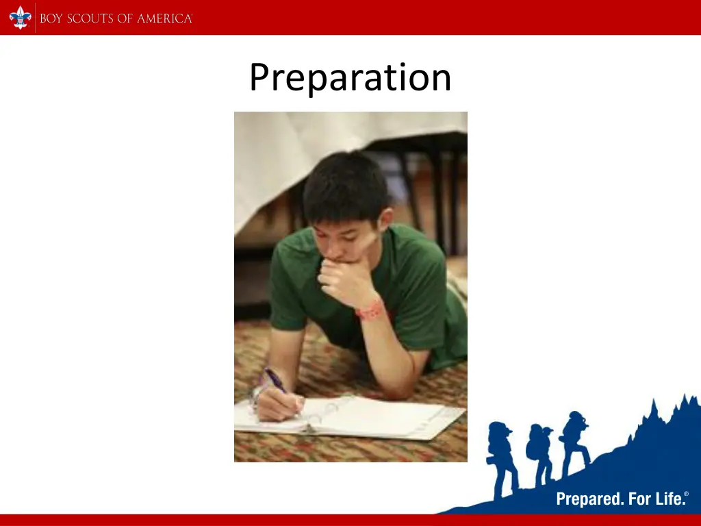 preparation