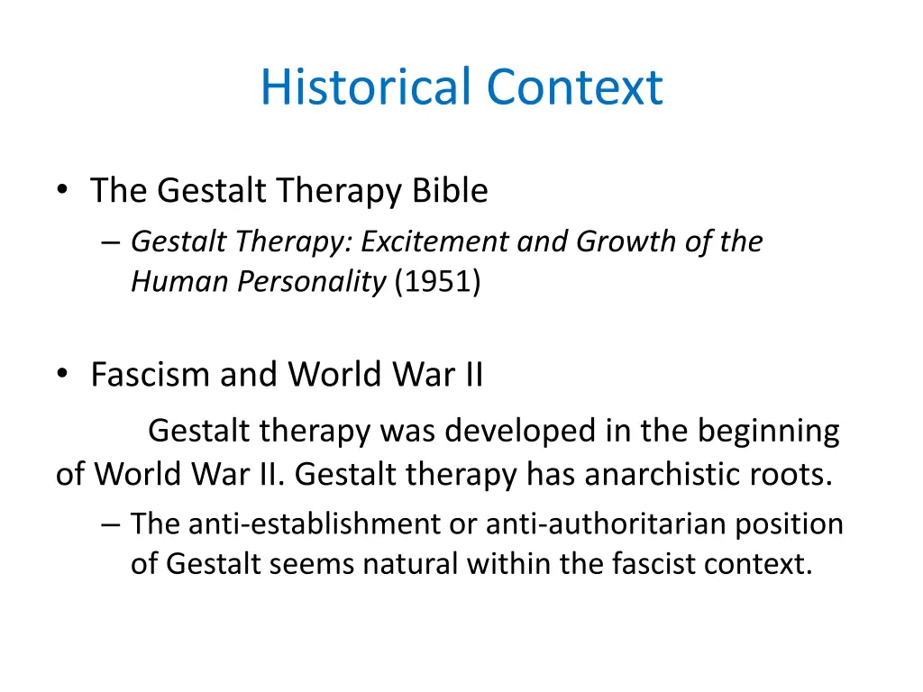 historical context 3