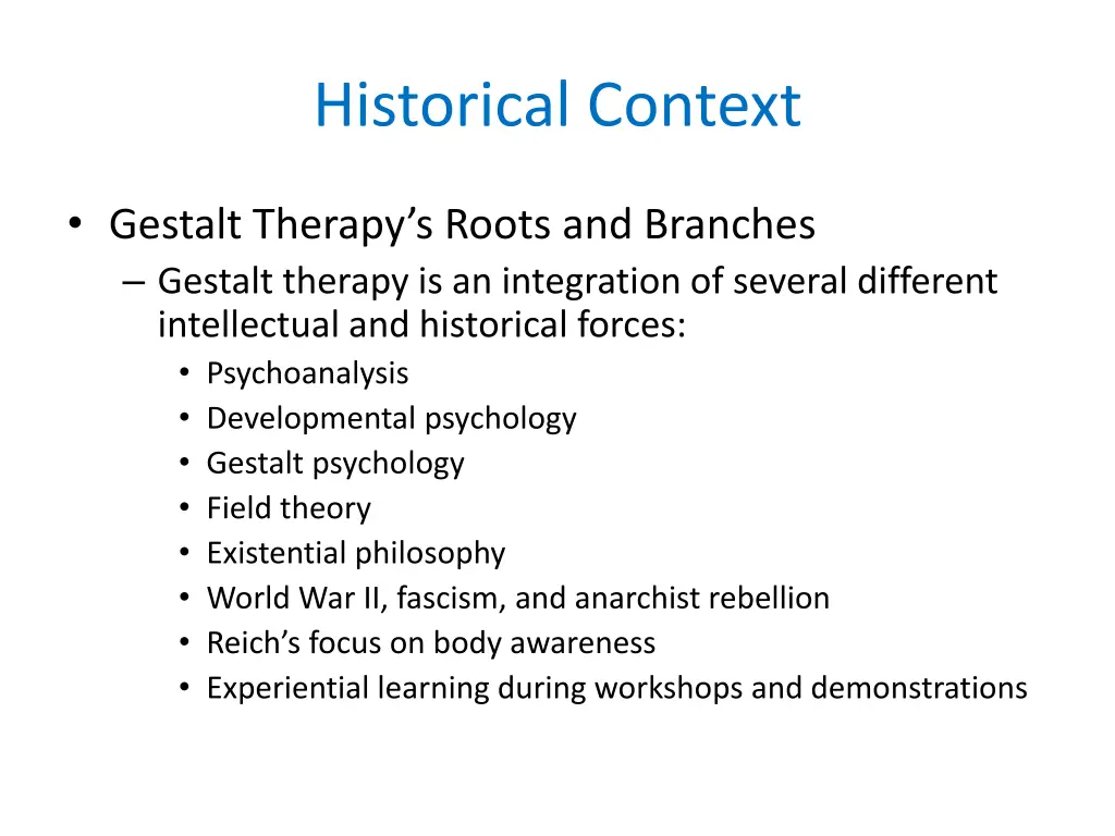 historical context 5