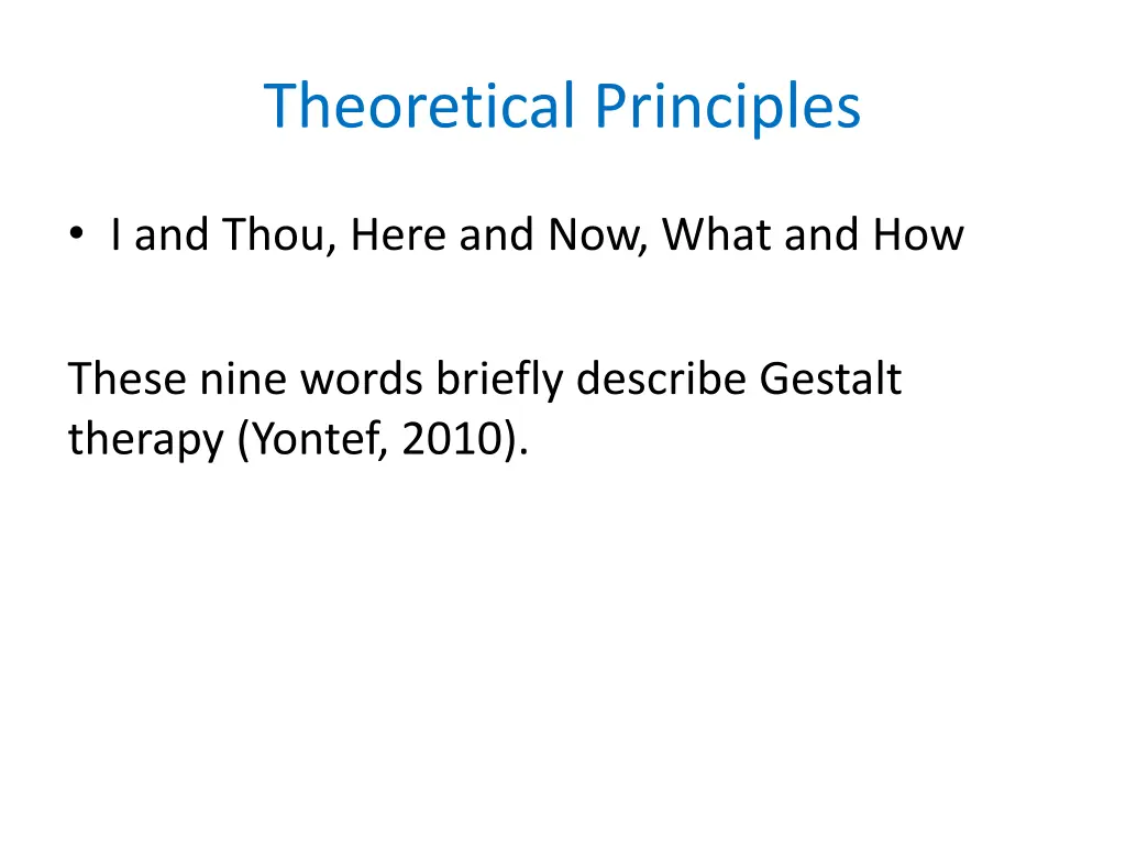 theoretical principles 6