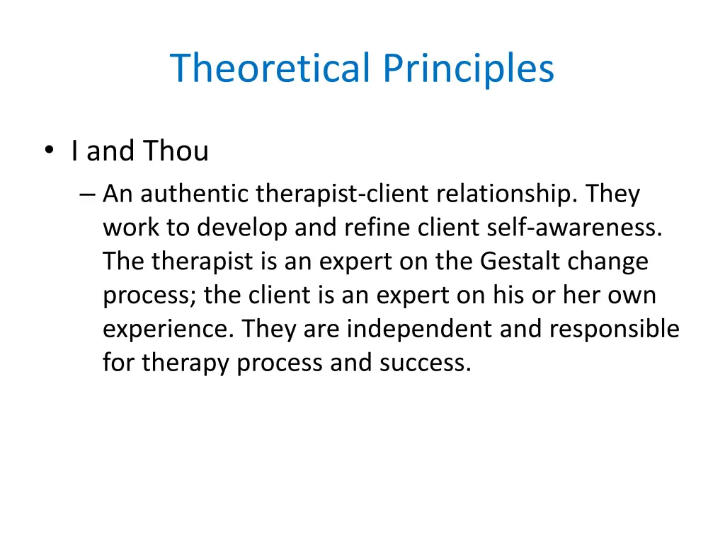 theoretical principles 7