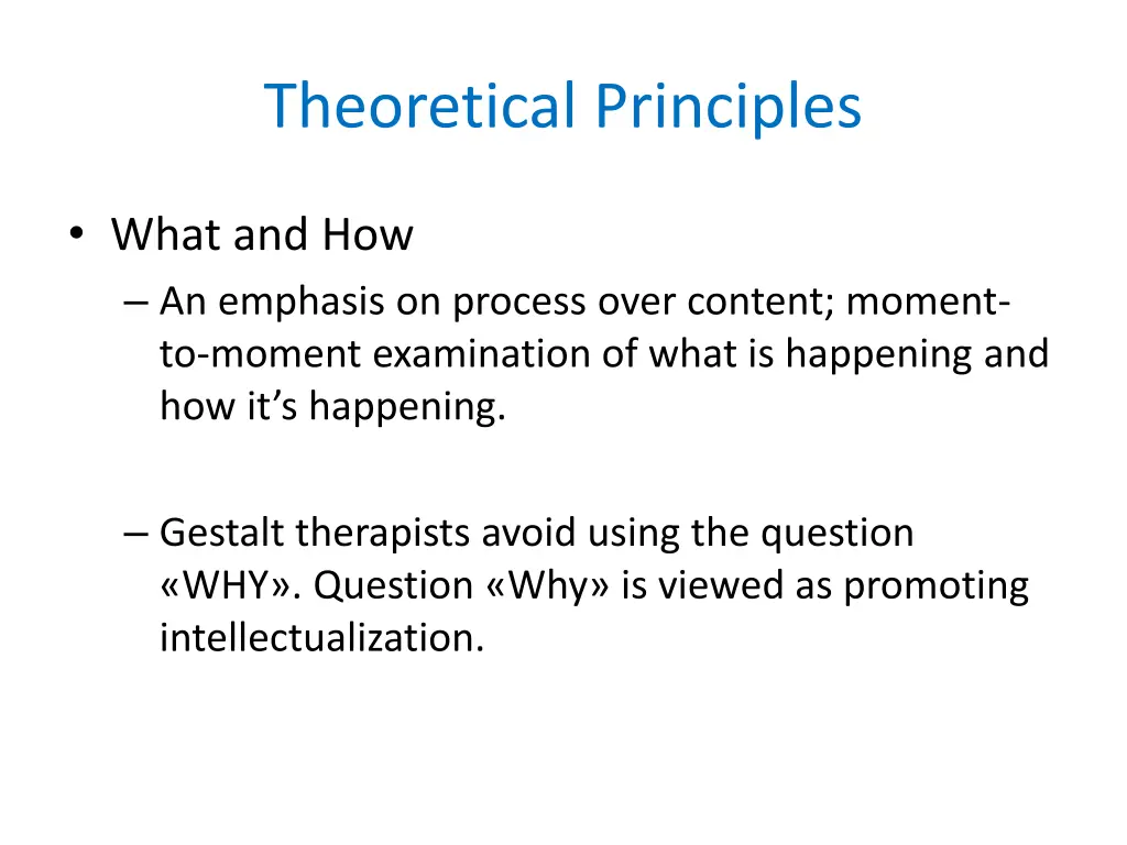 theoretical principles 9