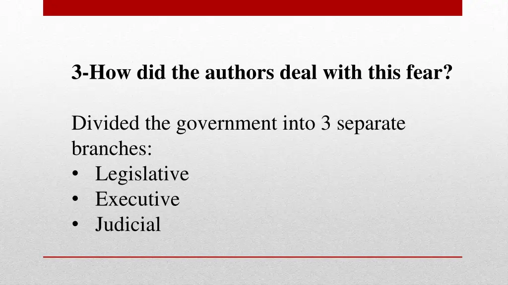3 how did the authors deal with this fear
