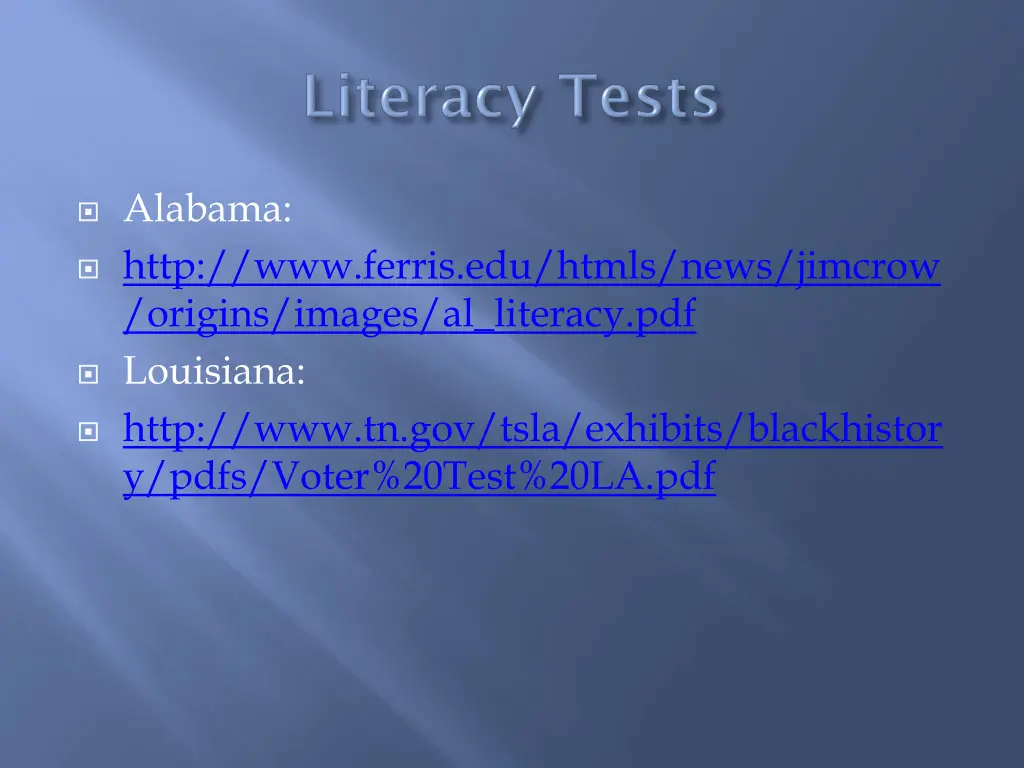 alabama http www ferris edu htmls news jimcrow