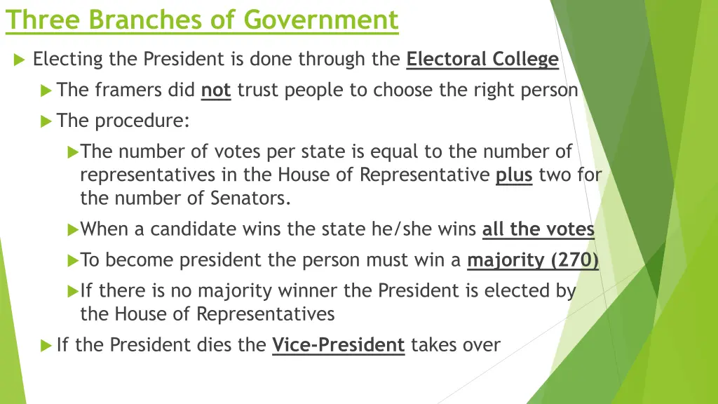three branches of government 5
