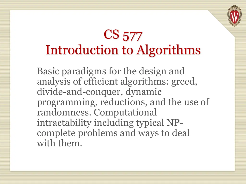 cs 577