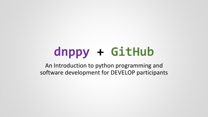 dnppy github