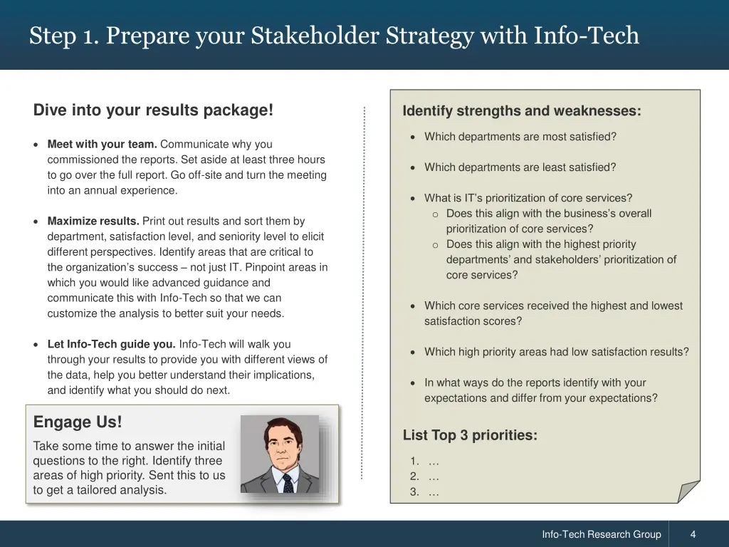 step 1 prepare your stakeholder strategy with