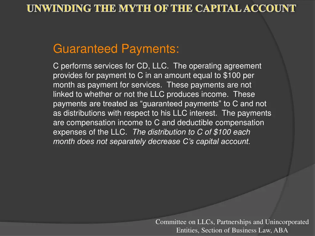 unwinding the myth of the capital account 10