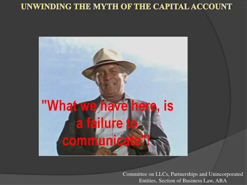 unwinding the myth of the capital account 28