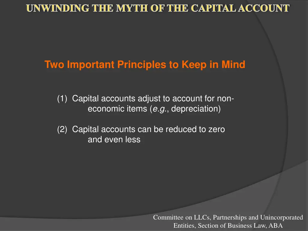 unwinding the myth of the capital account 34