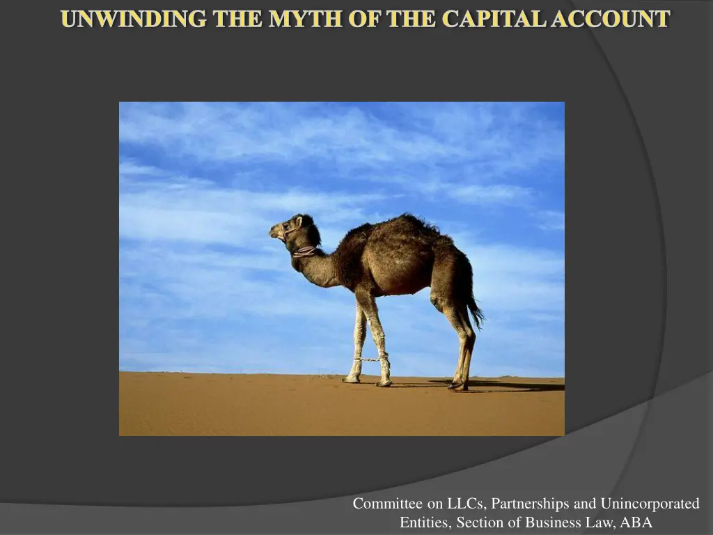 unwinding the myth of the capital account 39