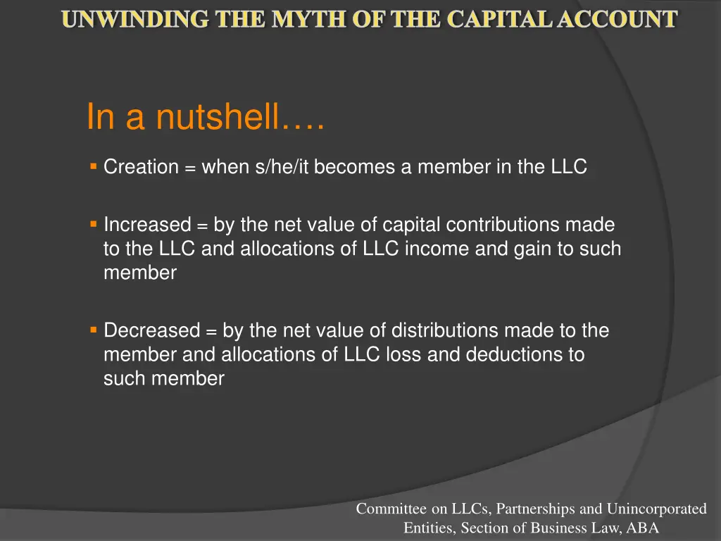 unwinding the myth of the capital account 7