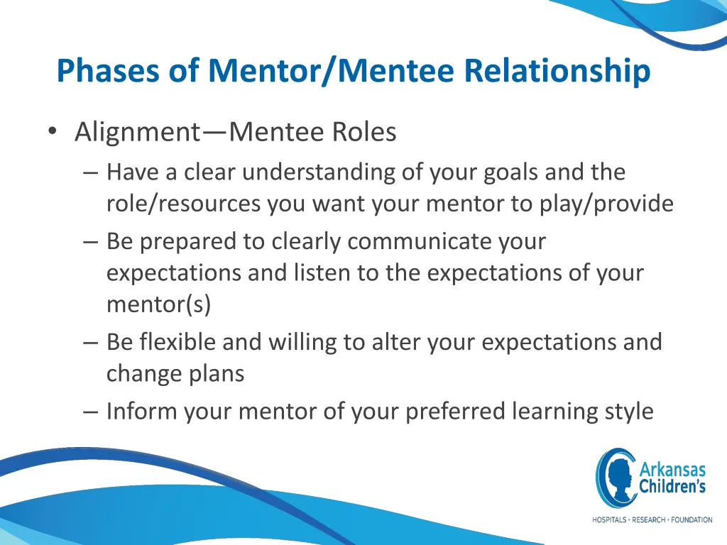 phases of mentor mentee relationship 3