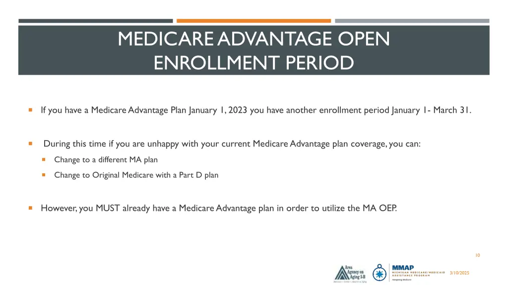 medicare advantage open enrollment period